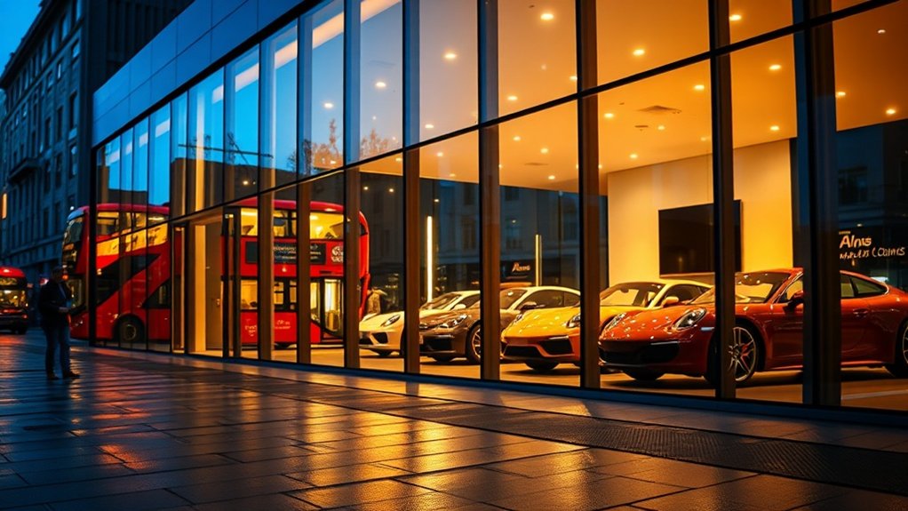 Car Showroom Glazing Ladbroke Grove