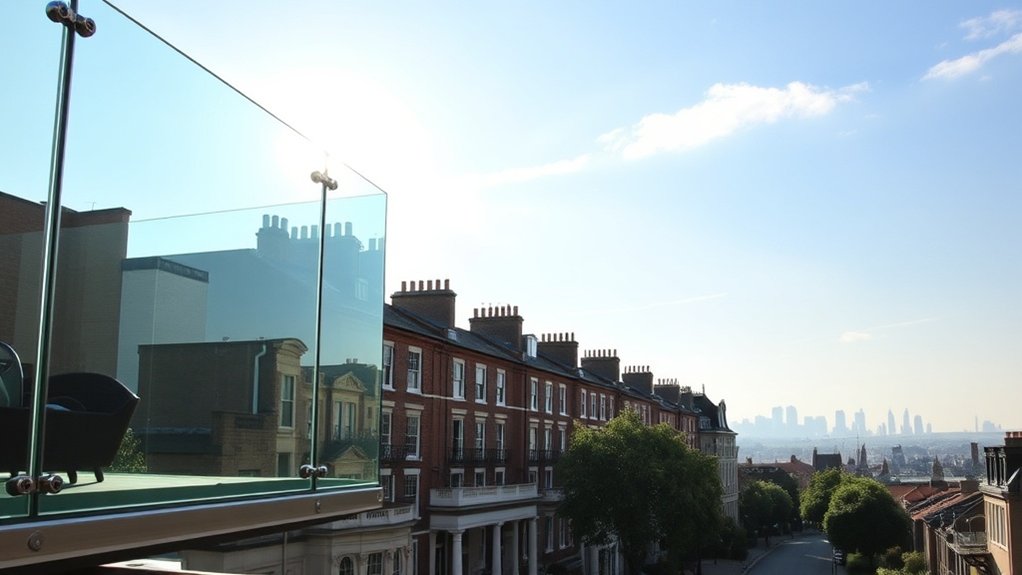 Glass Balustrades & Balconies Ladbroke Grove