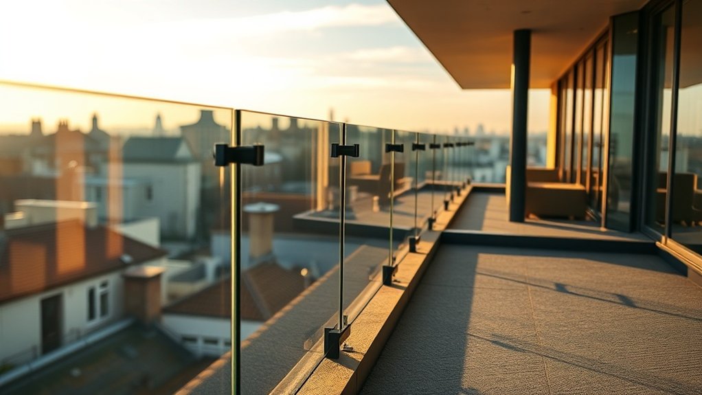 Terrace Glass Balustrades Ladbroke Grove